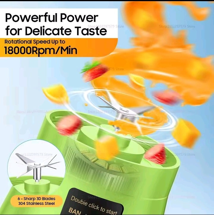 Portable Smoothie Maker - USB Charging